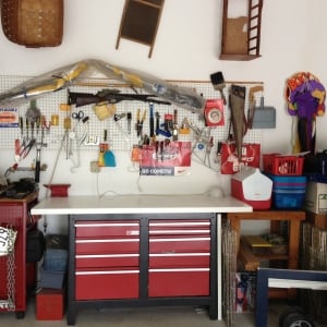 Houston home organizing services - garage after