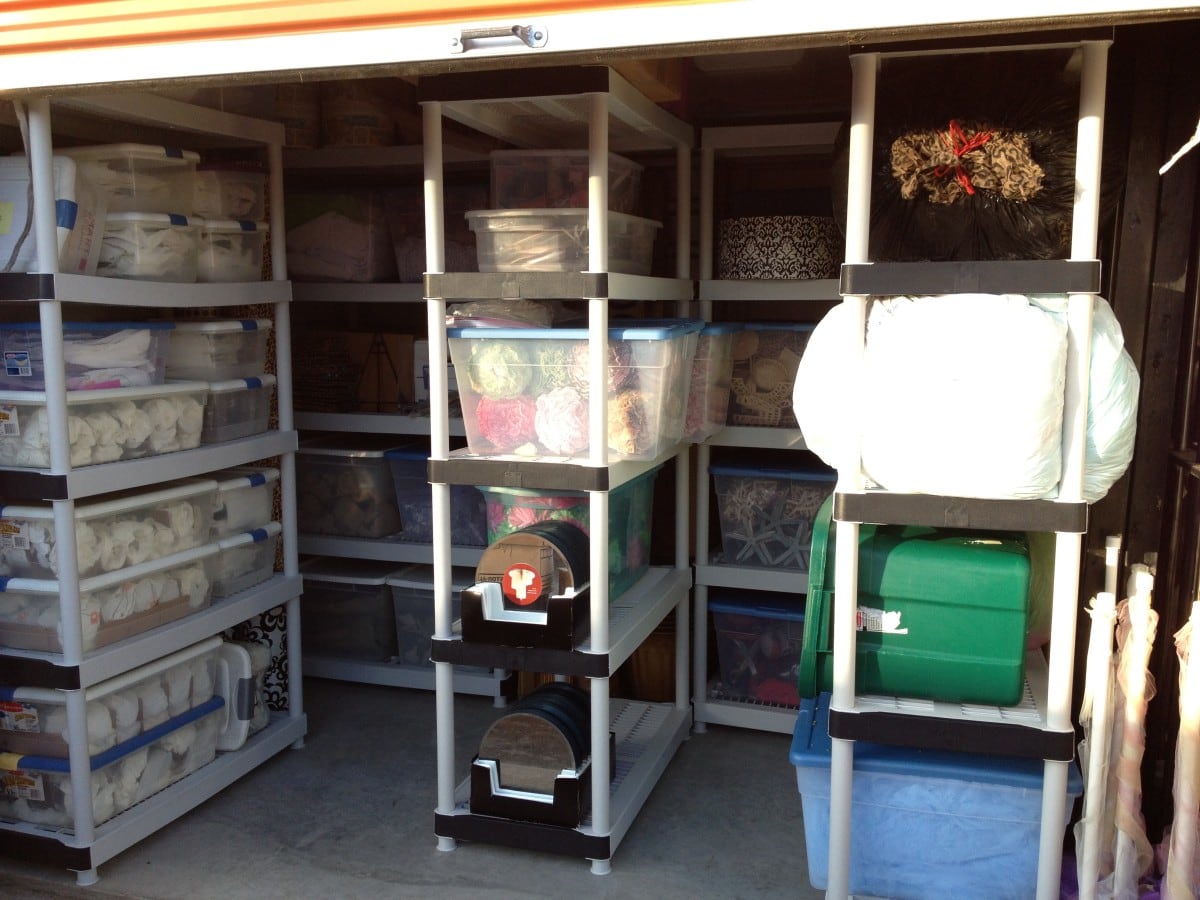 Sugar Land home organizing services - storage after