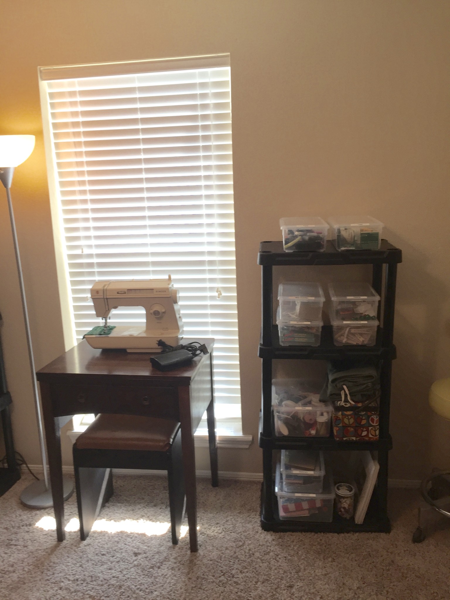 Montrose home organizing services - craft room after