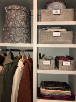 Austin home organizing services - closet accessories