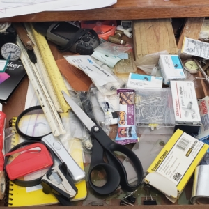 Cypress home organizing services - drawer before