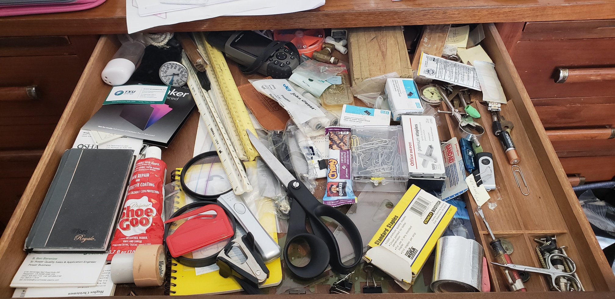 Cypress home organizing services - drawer before