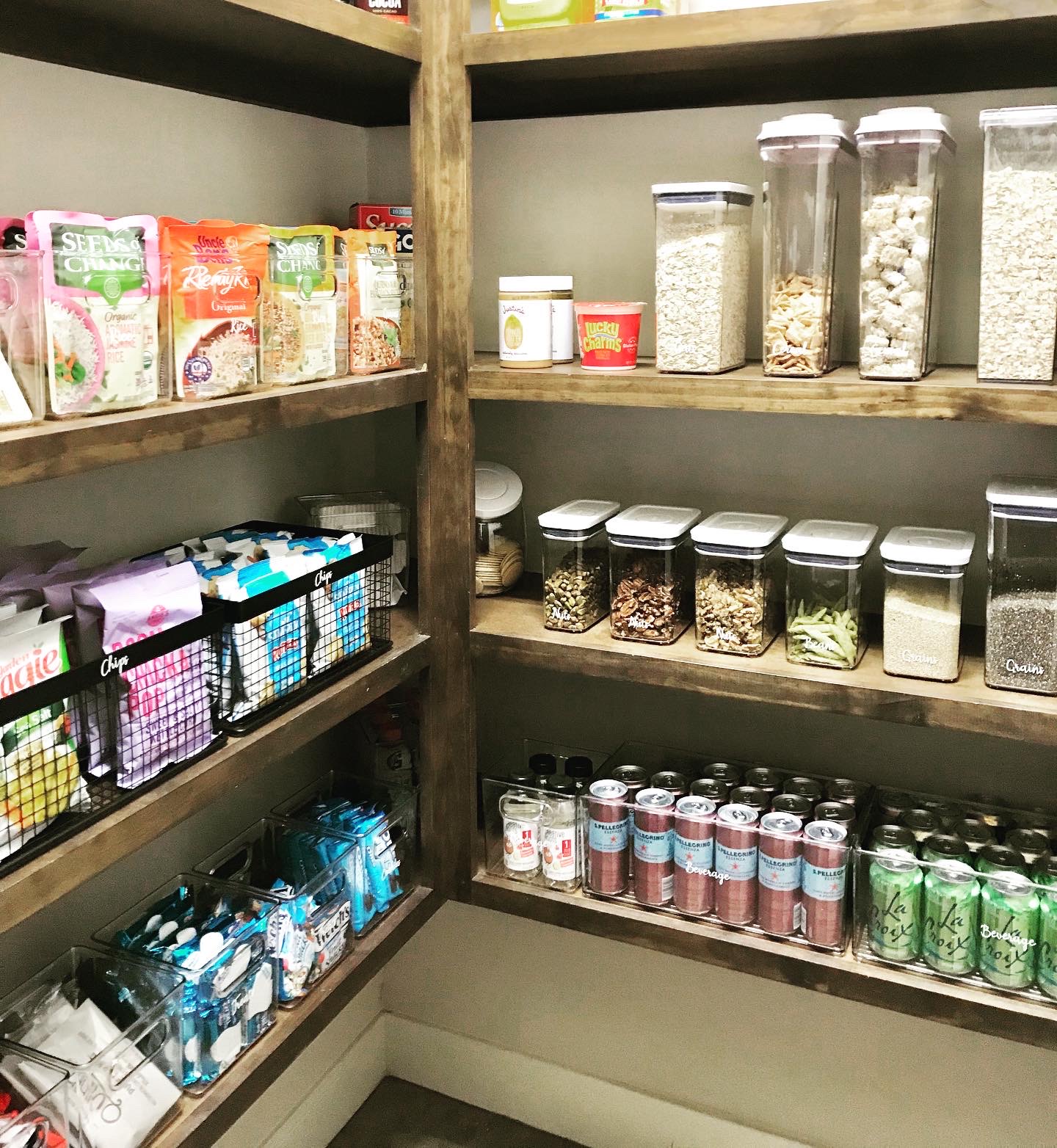 Tanglewood home organizing services - pantry after