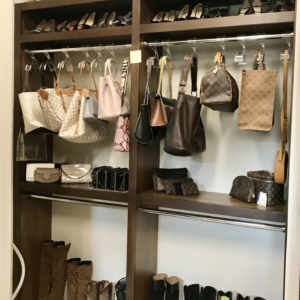 Houston Heights home organizing services - closet goals