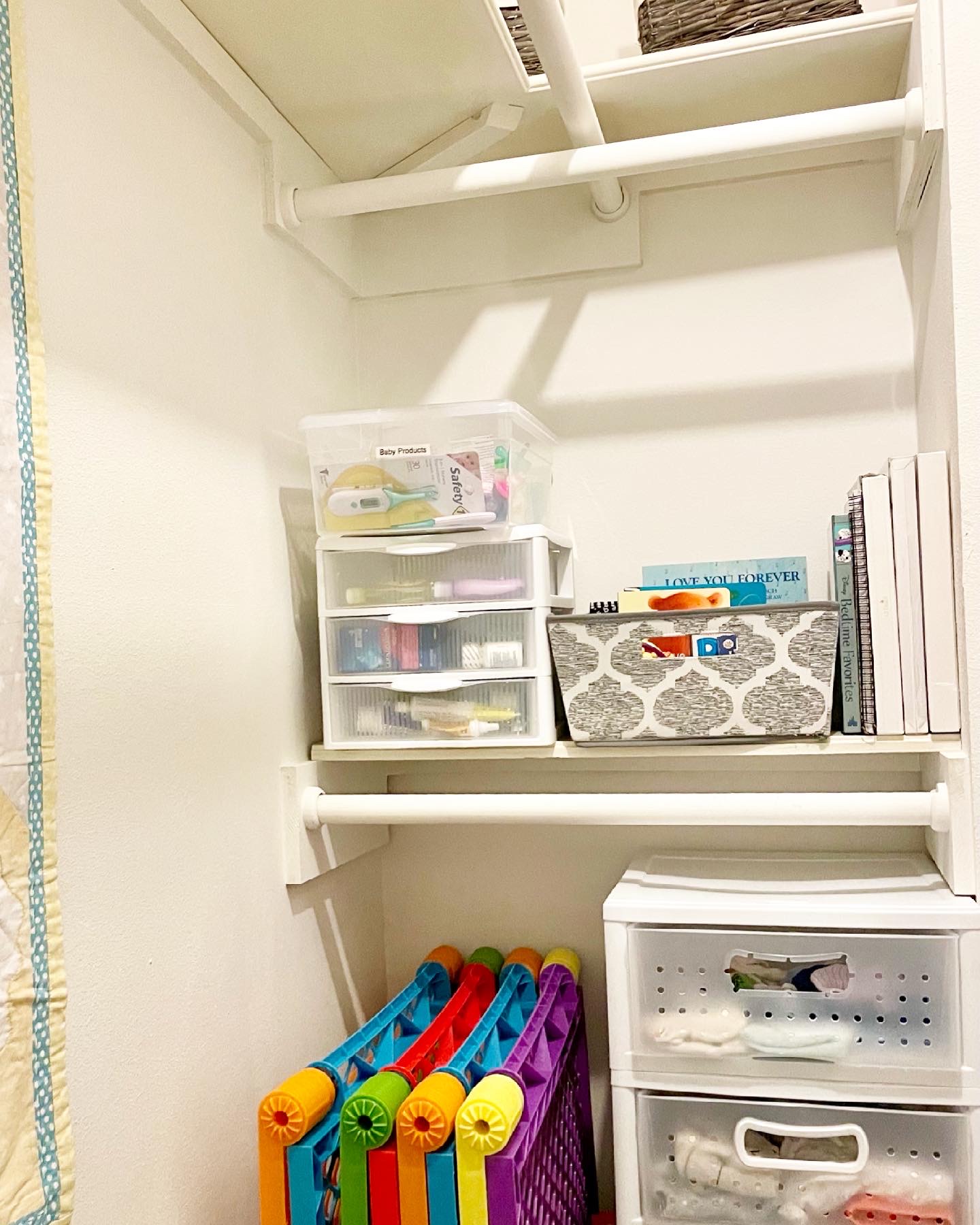 Memorial home organizing services - closet after