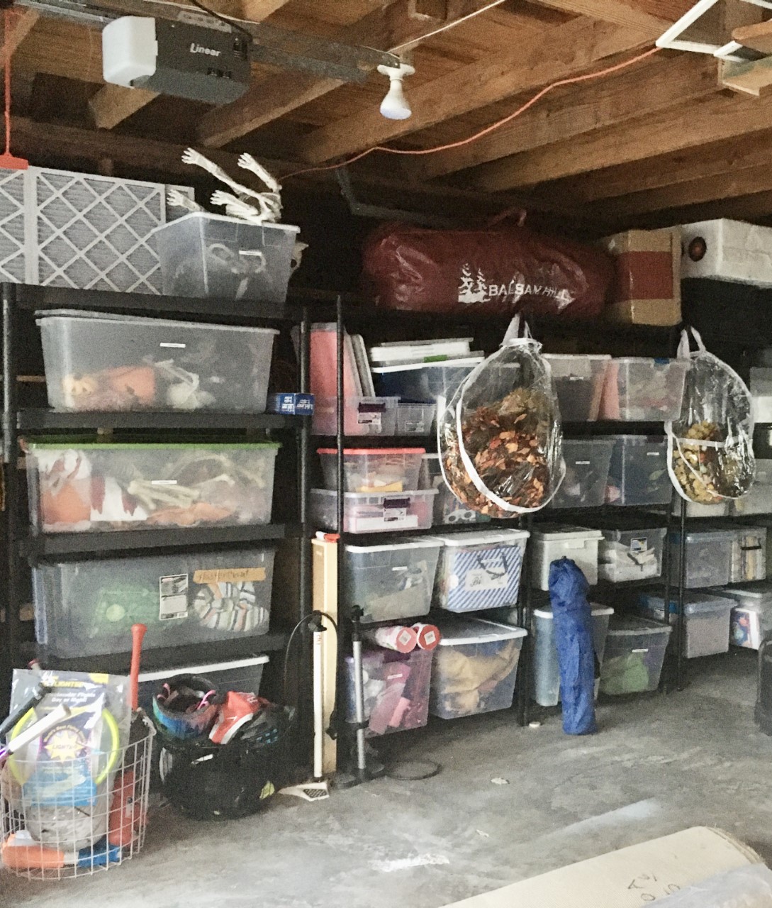 Austin home organizing services - garage after