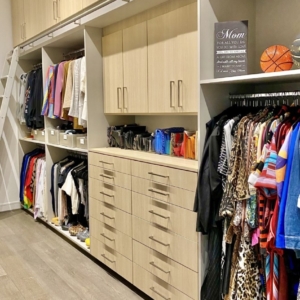 Tanglewood home organizing services - closet after
