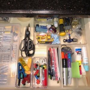 Junk drawer organized