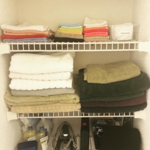 Spring home organizing services - linen after