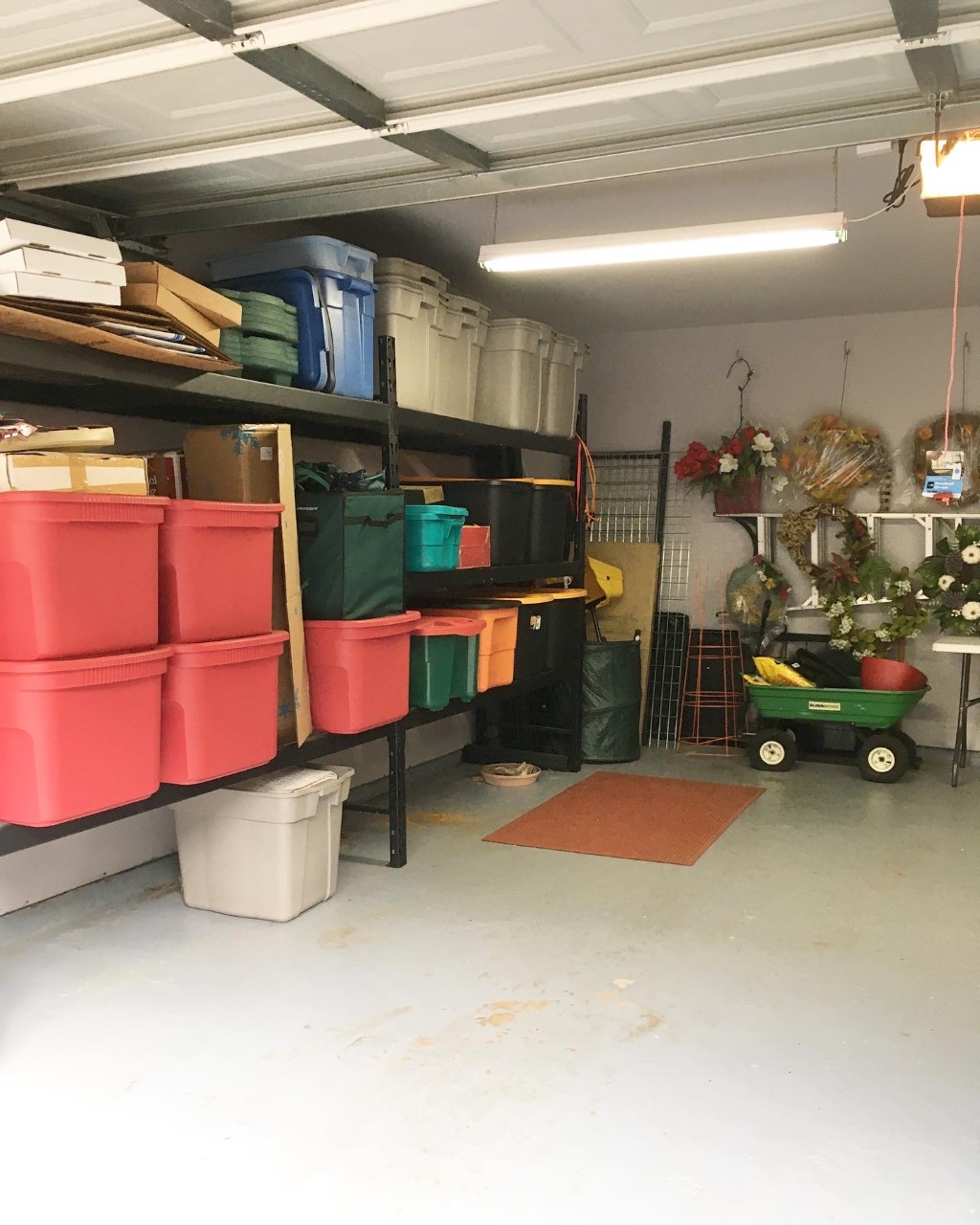 Katy home organizing services - garage after