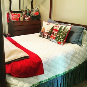 Houston home organizing services - guest room after