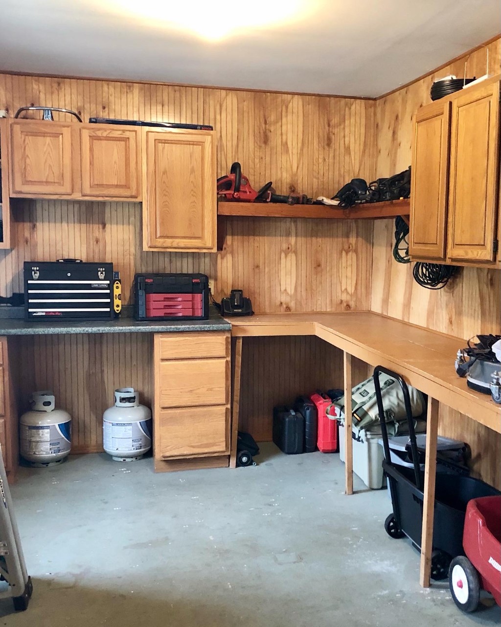 Friendswood home organizing services - shed after