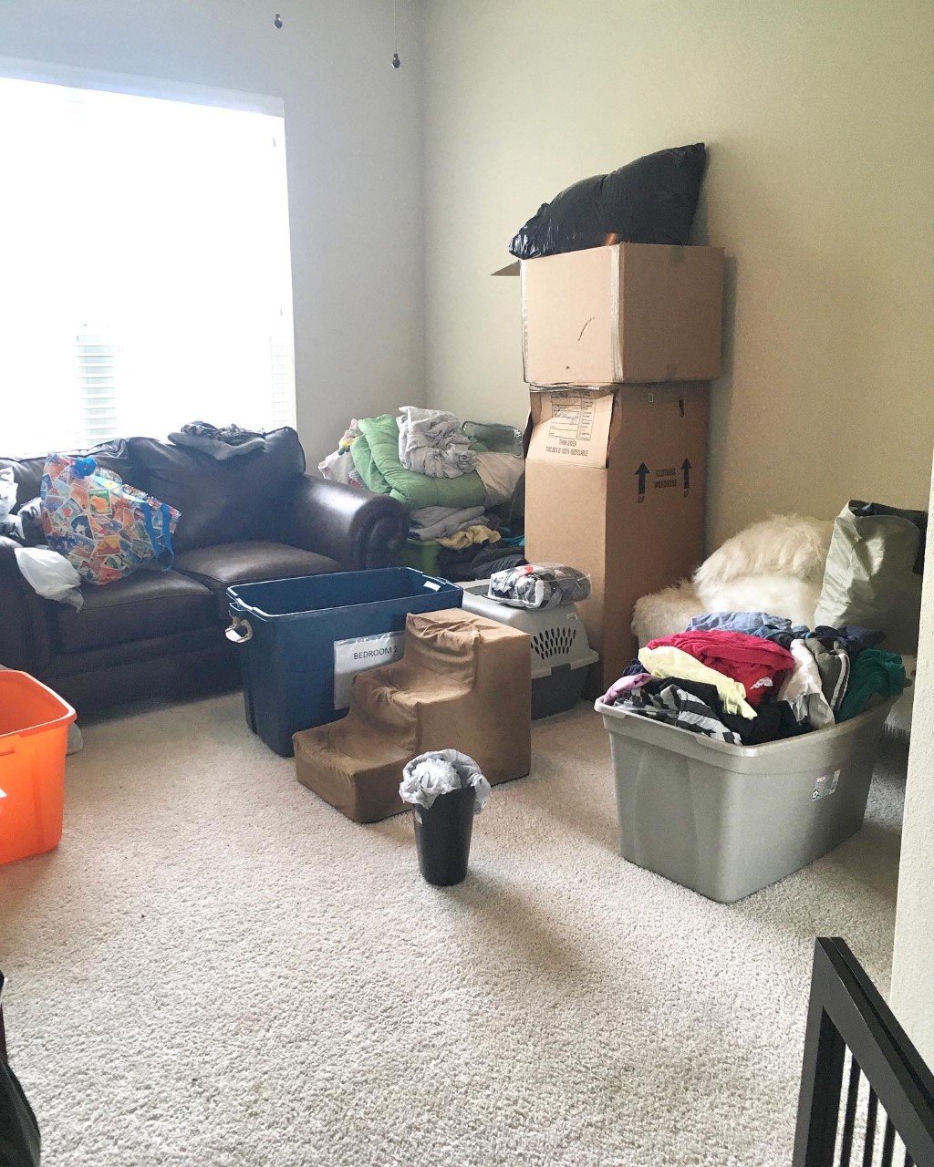 Tomball home organizing services - unpack before