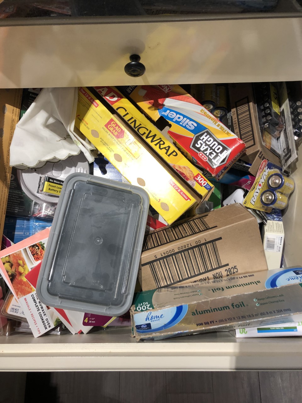 Friendswood home organizing services - drawer before