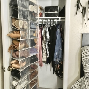 Bellaire home organizing services - small closet