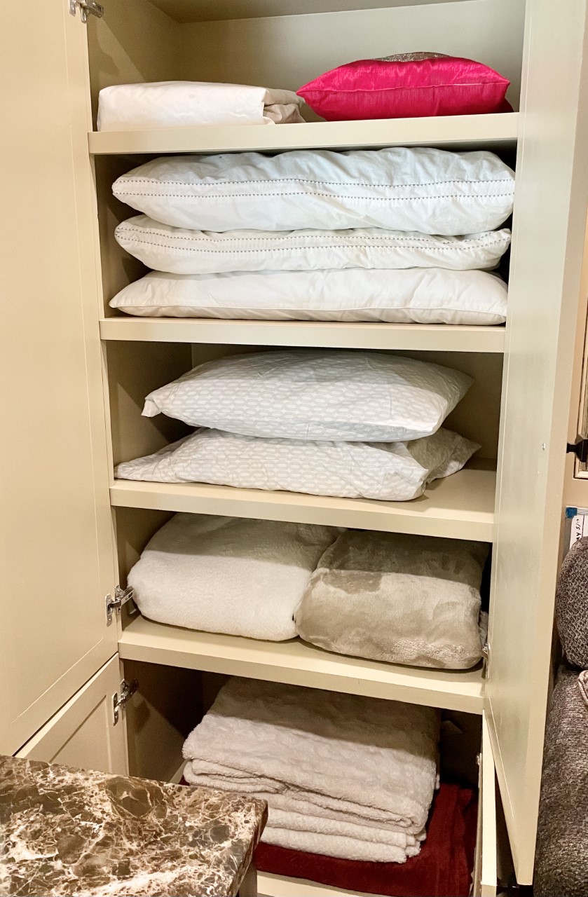 Cypress home organizing services - linen after