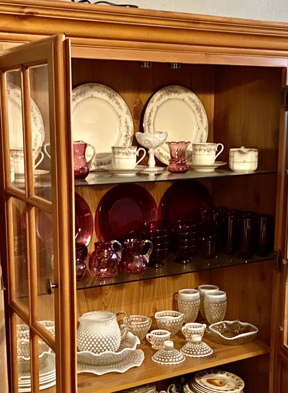 Seabrook home organizing services - dining hutch