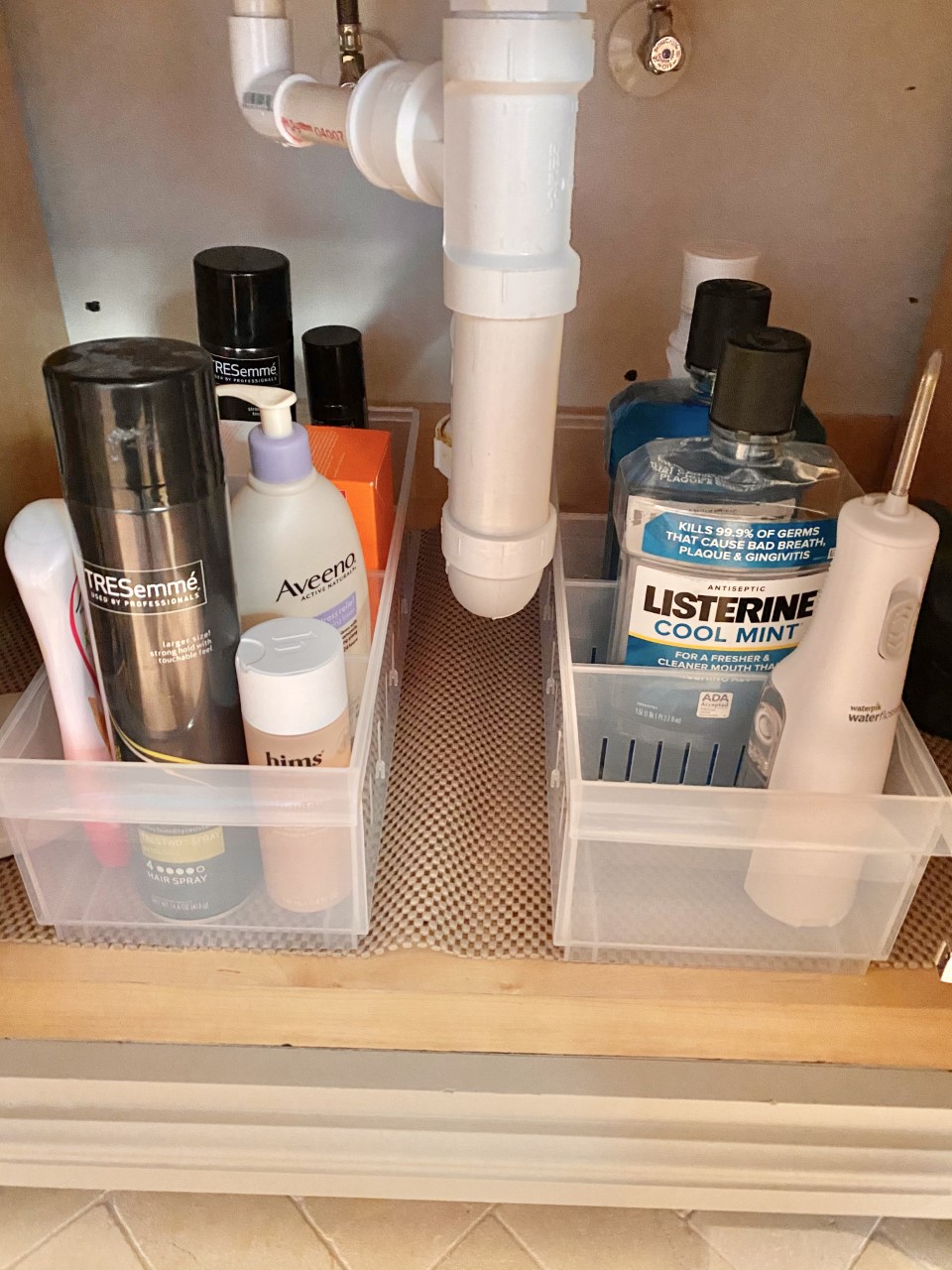 Friendswood home organizing services - under sink