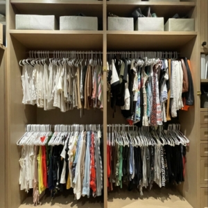 The Woodlands organizing services - after closet