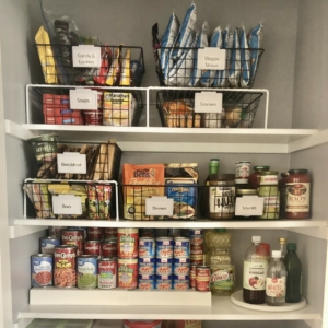The Woodlands home organizers - pantry organization