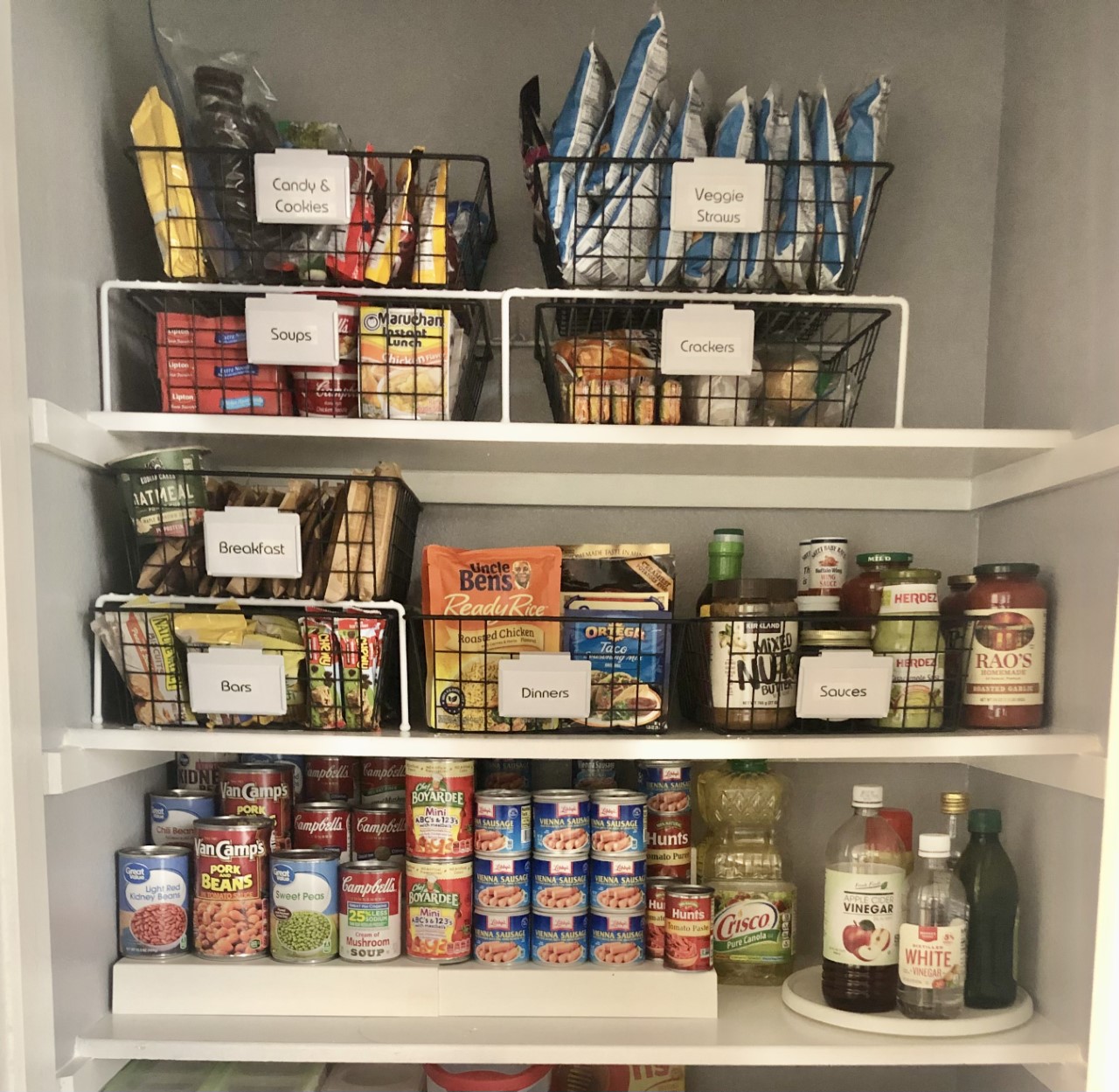 The Woodlands home organizers - pantry organization